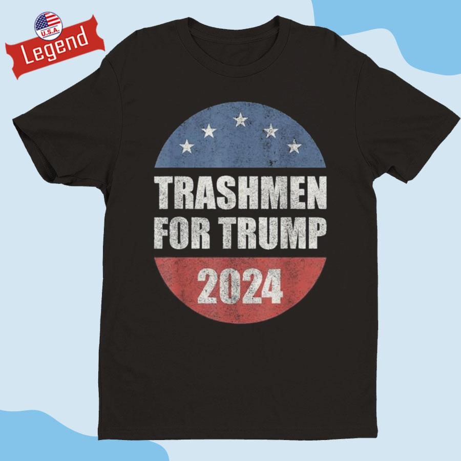 Trump 2024 Election Trashmen For Trump 2024 Vote Trump Shirt