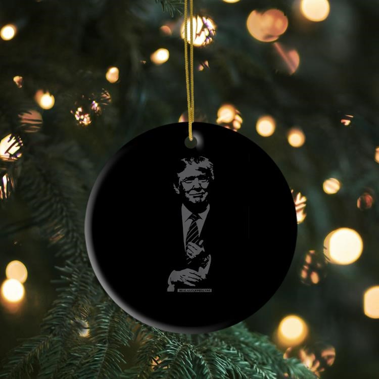 Trump Blackout Ornament