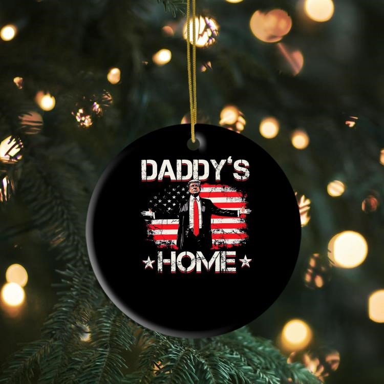 Trump Elected President Trump Daddy's Home USA Ornament