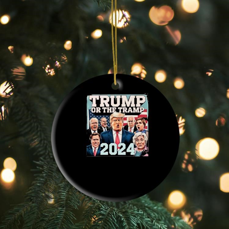 Trump Or The Tramp Vote Trump Ornament