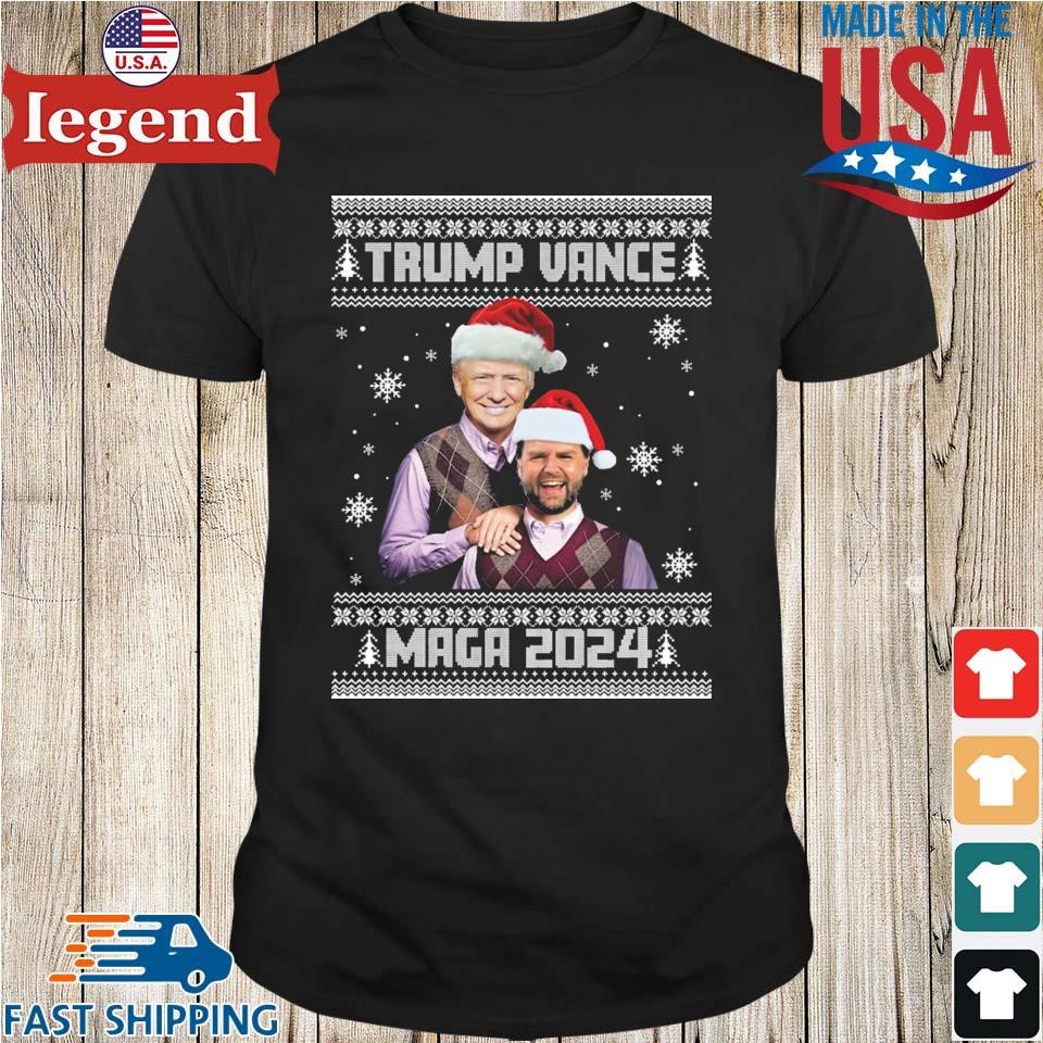 Trump Vance Brothers 24 Ugly Christmas MAGA 2024 Sweater