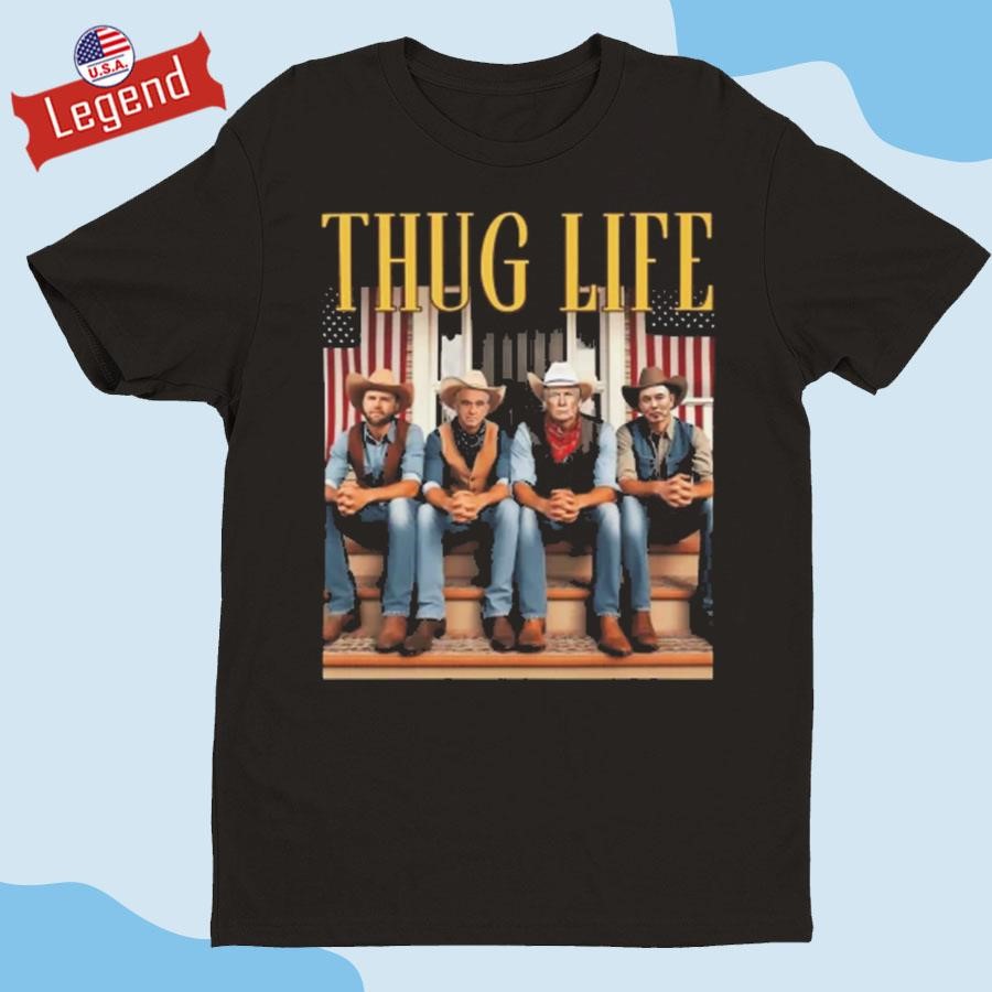 Trump Vance Elon Kennedy Thug Life Shirt