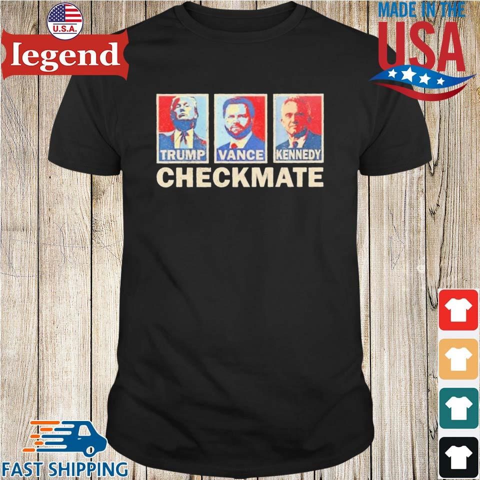 Trump Vance Kennedy Rfk Jr Checkmate Vintage Shirt