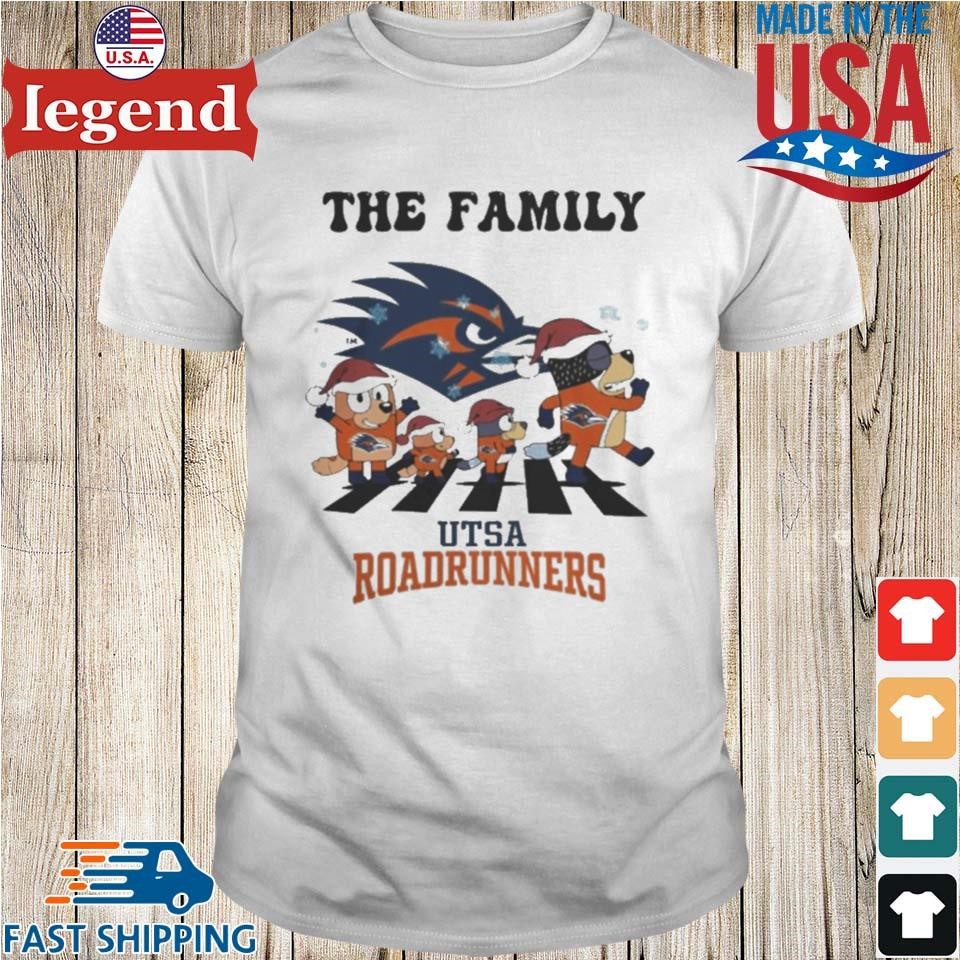 UTSA Roadrunners X Family Bluey Merry Christmas 2024 Shirt