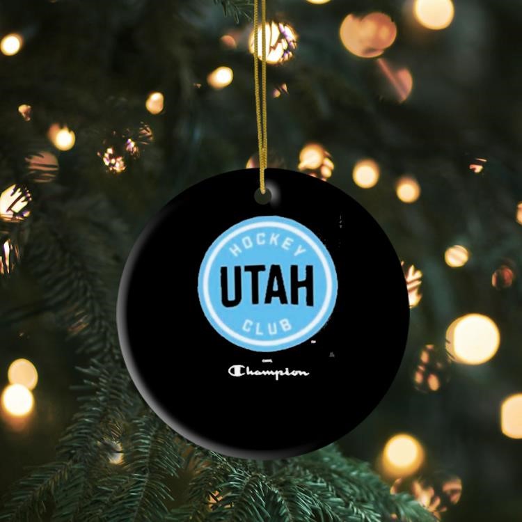 Utah Hockey Club Champion Logo Ornament