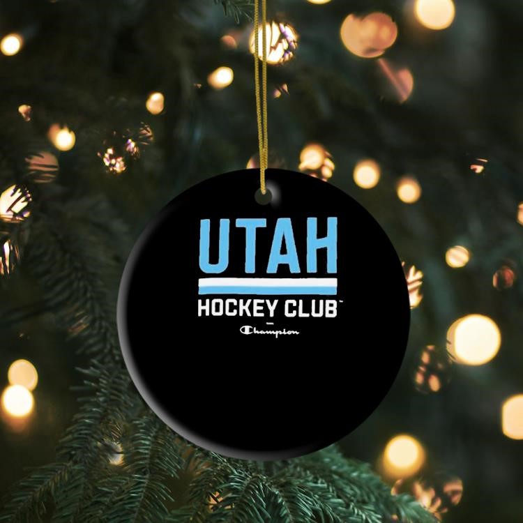 Utah Hockey Club Champion Vintage Ornament