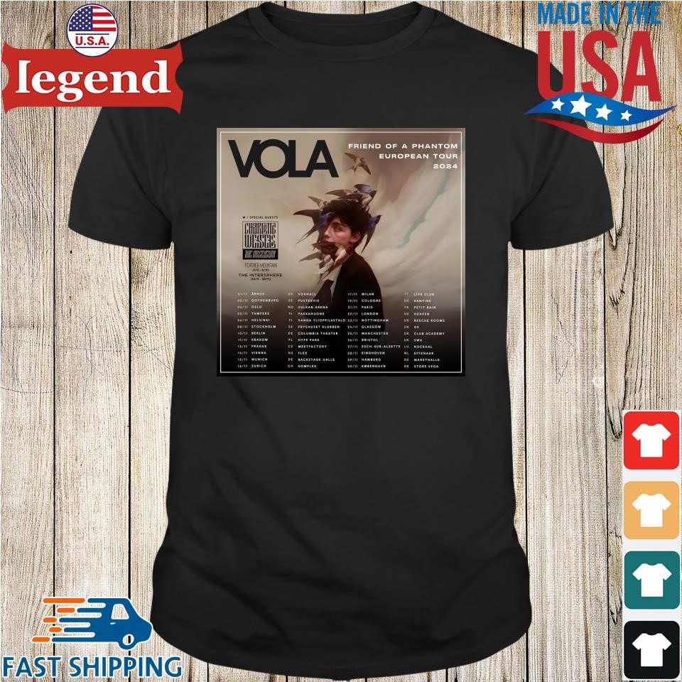 Vola Friend Of A Phantom European Tour 2024 Shirt