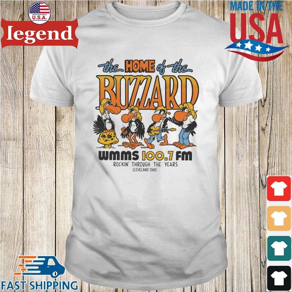 WMMS 100.7 FM The Buzzard - Rockin Through The Years Shirt