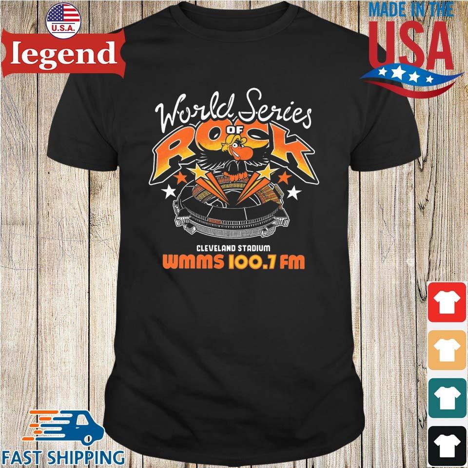 WMMS 100.7 FM The Buzzard World Series Of Rock Shirt