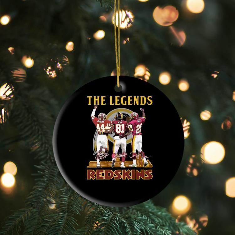 Washington Redskins Football The Legends Of Team History Signatures 2024 Ornament