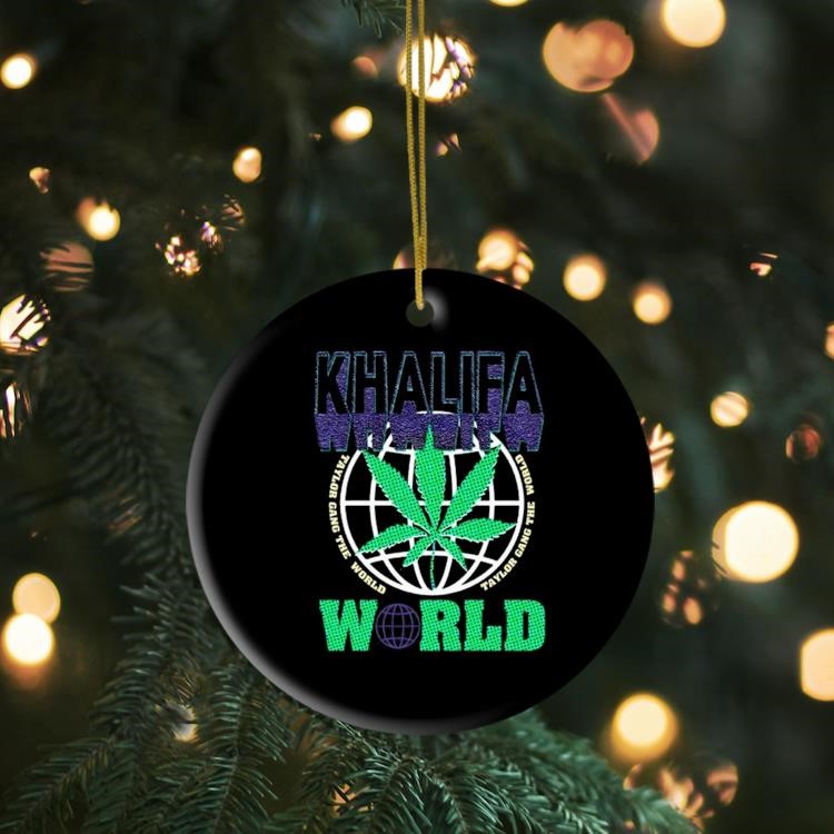 Wiz Khalifa The World 2024 Ornament