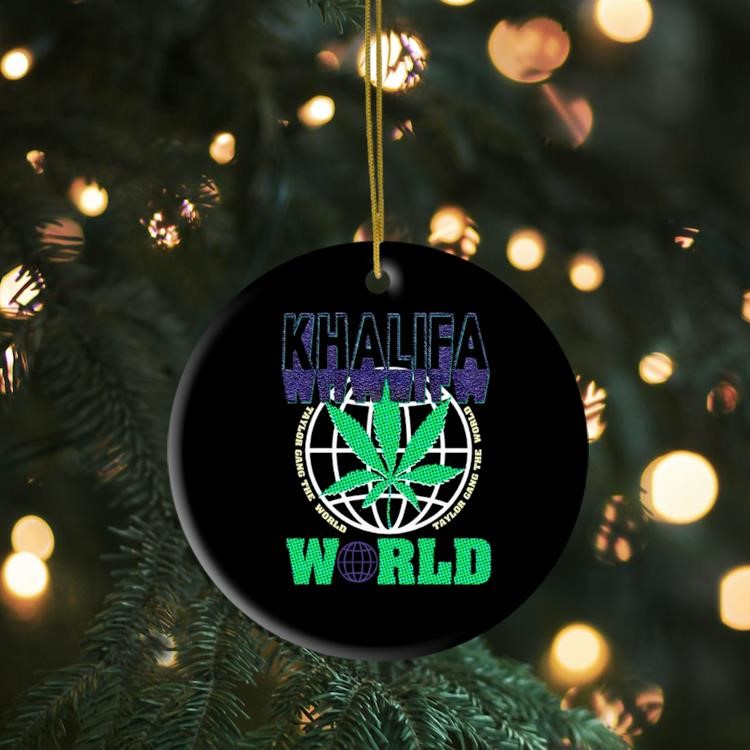 Wiz Khalifa The World Ornament