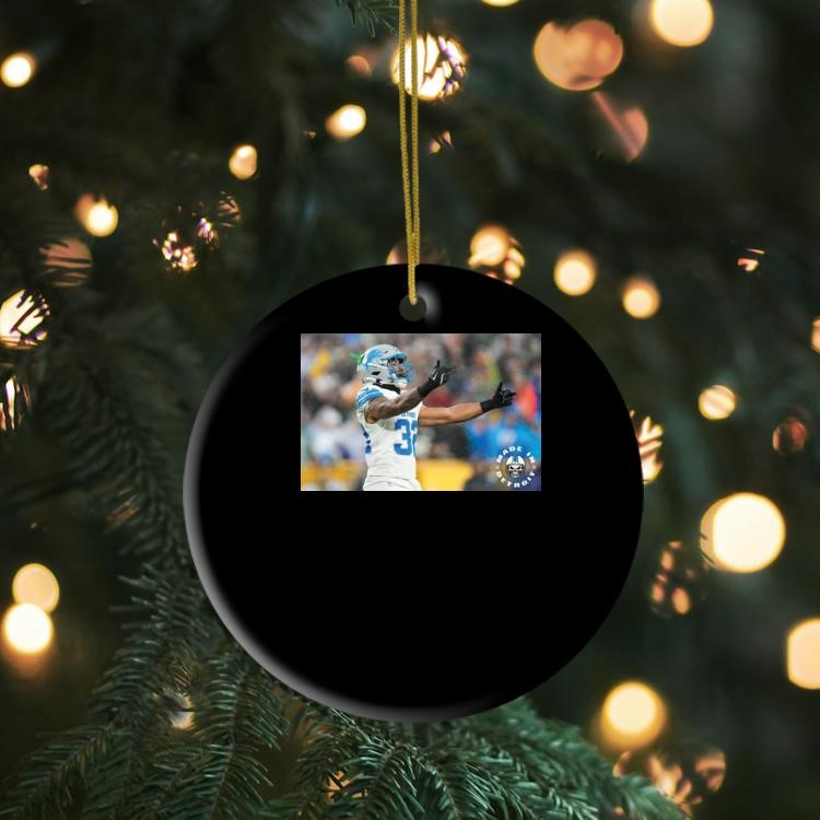 Za'darius Smith Brian Branch Double Bird 2024 Ornament