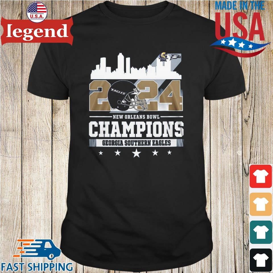 2024 New Orleans Bowl Champions Georgia Southern Eagles Shirt