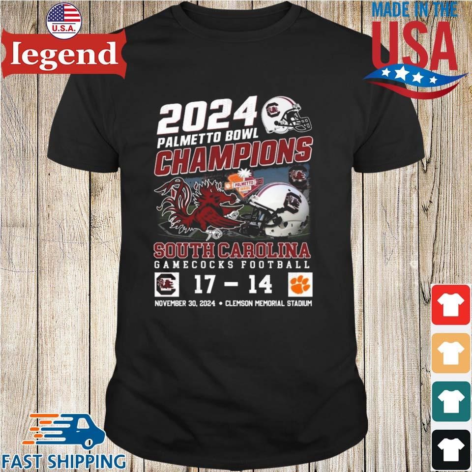 2024 Palmetto Bowl Champions South Carolina Gamecocks Football Shirt