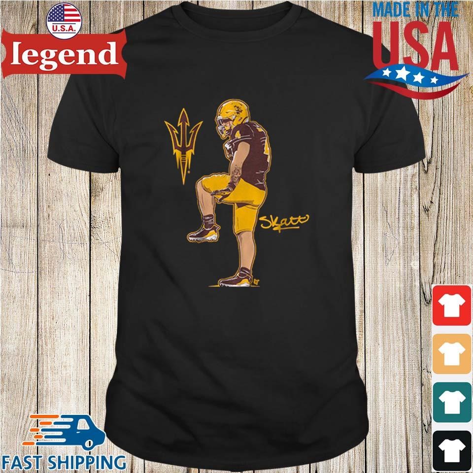 Arizona State Football Cam Skattebo Superstar Pose Shirt