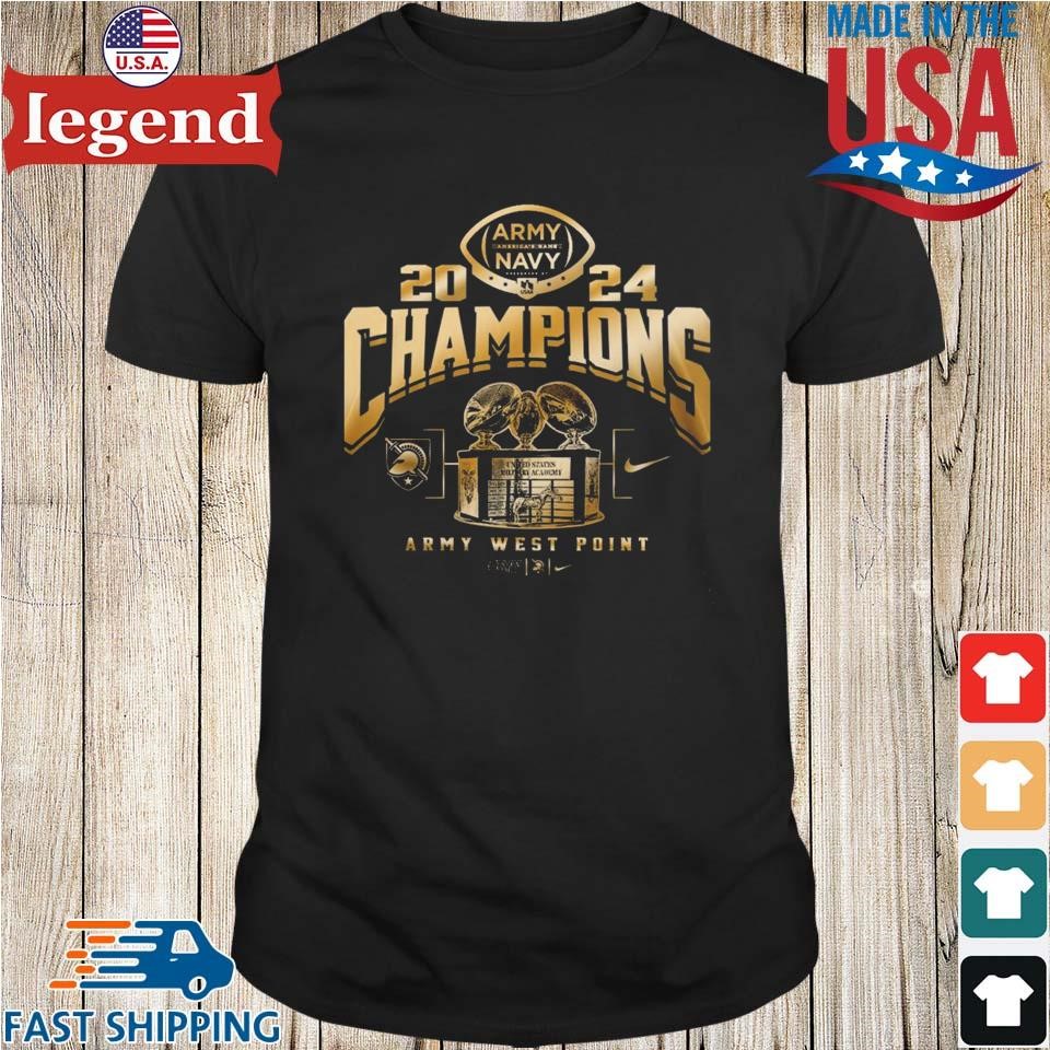 Army Black Knights CIC Trophy Champions 2024 Shirt