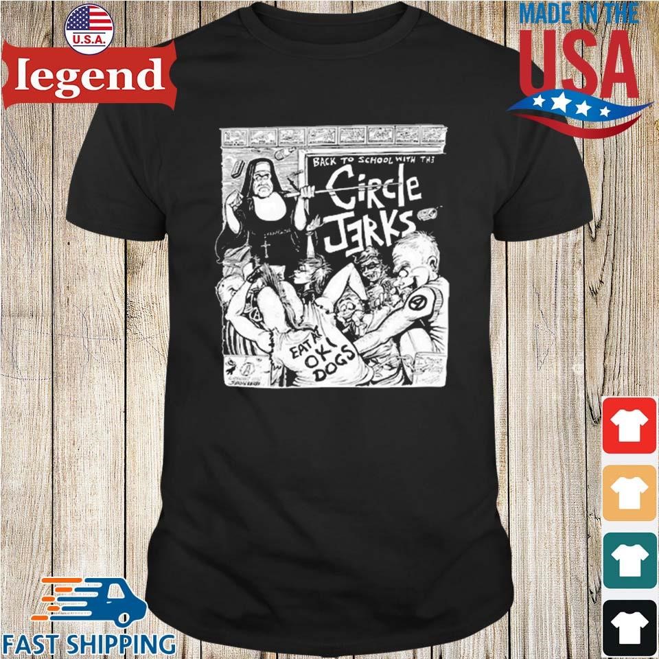 Back To School With The Circle Jerks 2024 Latin American Tour Shirt