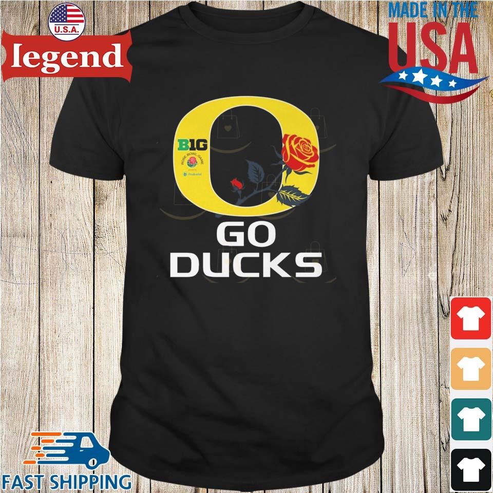 Big 10 Rose Bowl Game Oregon Ducks Logo Shirt