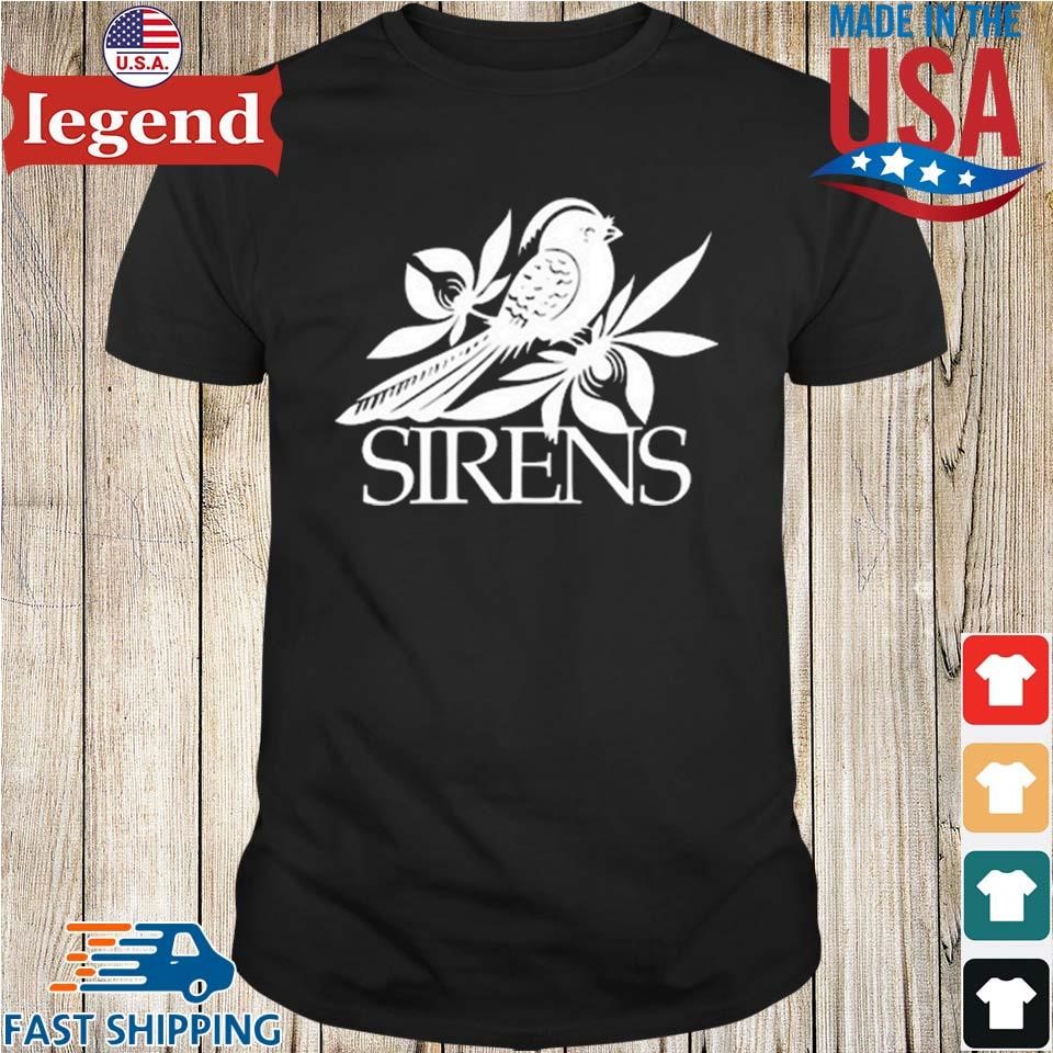 Bird Logo Sirens Black Shirt