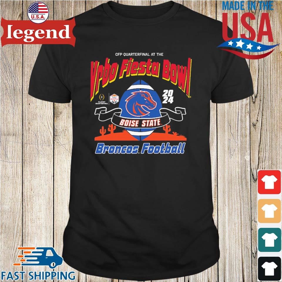 Boise State Broncos College Football Playoff 2024 Fiesta Bowl Shirt