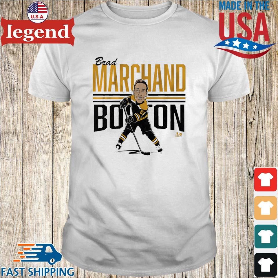 Brad Marchand Center Ice Caricature Shirt