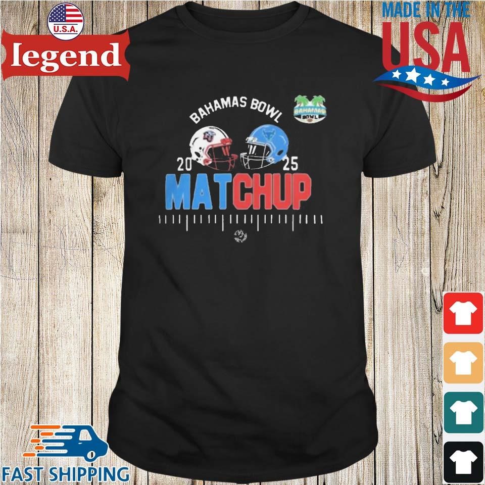 Buffalo Bulls Vs Liberty Flames 2025 Bahamas Bowl On Matchup Head To Head Shirt