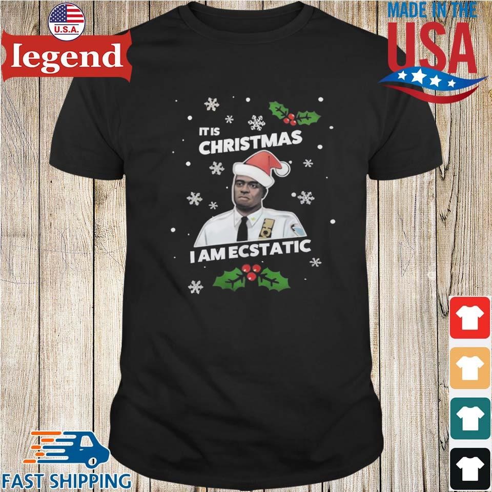 Captain Holt It is Christmas I Am Ecstatic 2024 Shirt