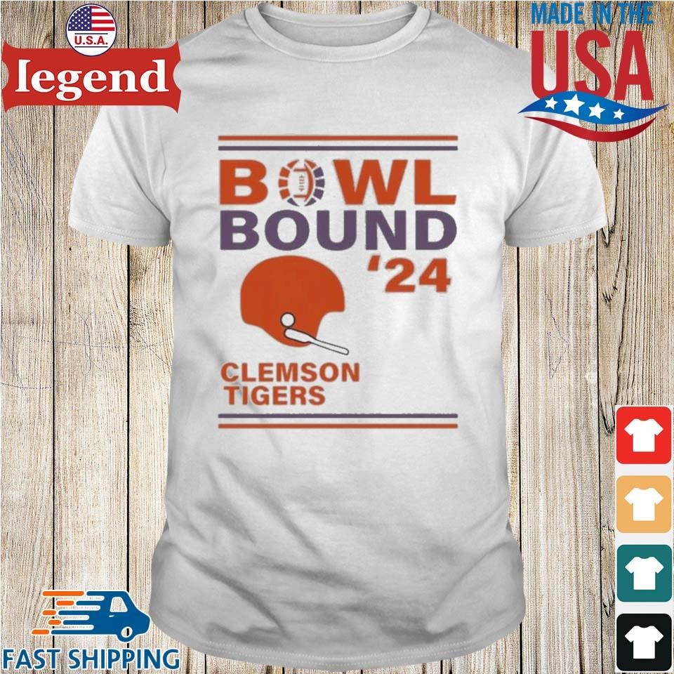 Clemson Tigers 2024 Bowl Bound Helmet Shirt