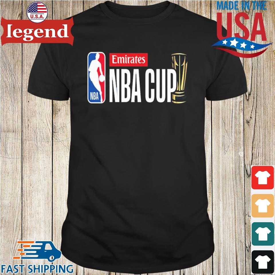 Congratulations Milwaukee Bucks Are The 2024 Emirates NBA Cup Champions Logo Merchandise Shirt