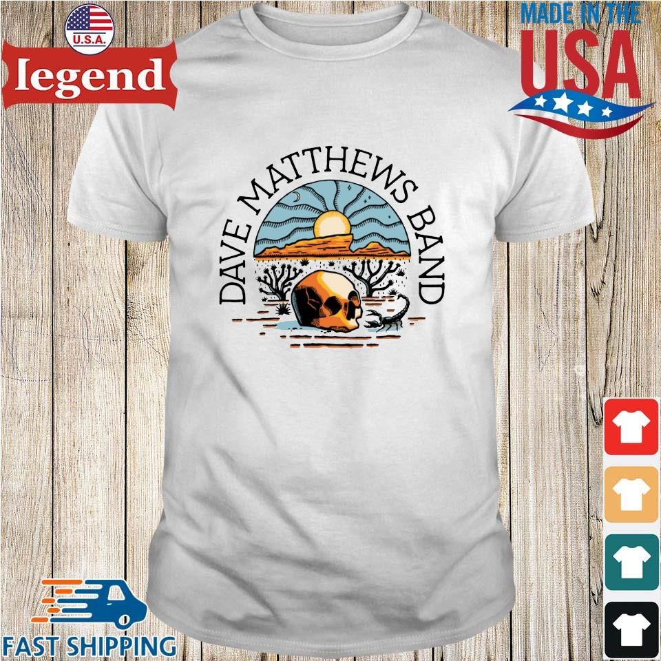 Dave Matthews Desert Skull T-shirt