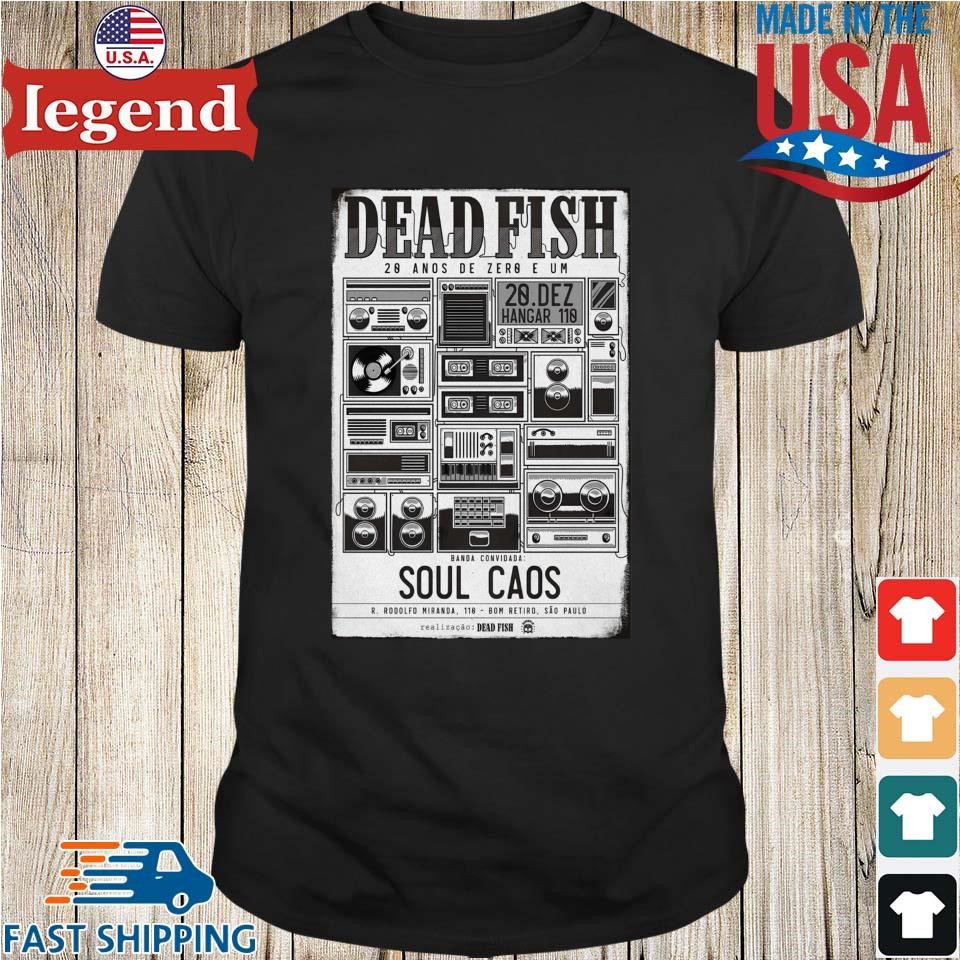 Dead Fish December 20, 2024 Hangar 110 Event Shirt