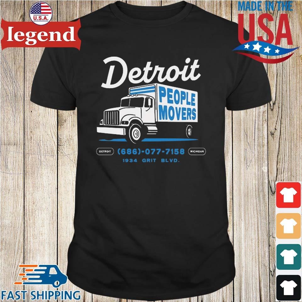 Detroit Lions People Movers 1934 Grit BLVD Shirt