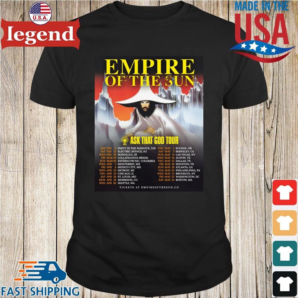 Empire of the Sun Announce North American Ask That God Tour 2025 Shirt