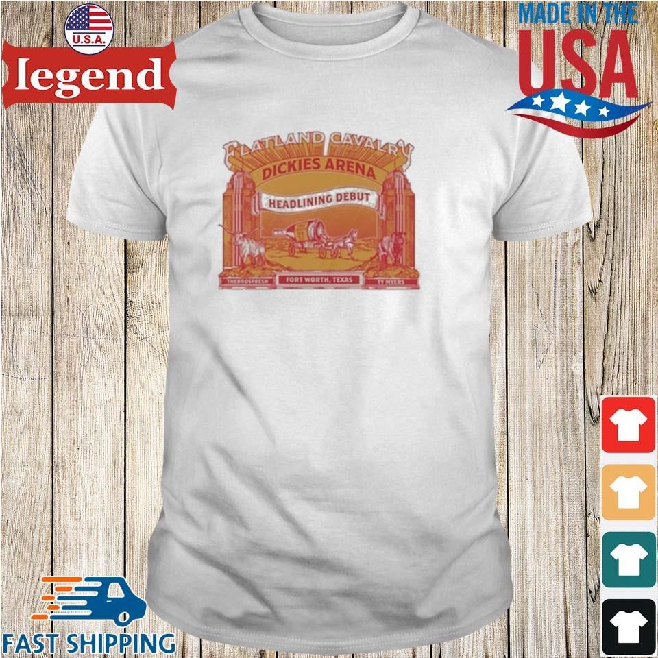 Flatland Cavalry Dec 31 2024 Dickies Arena in Fort Worth TX Tour Shirt