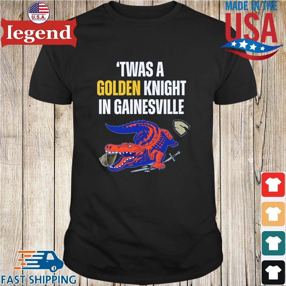 Florida Beats UCF Victory Twas A Golden Knight In Gainesville Shirt