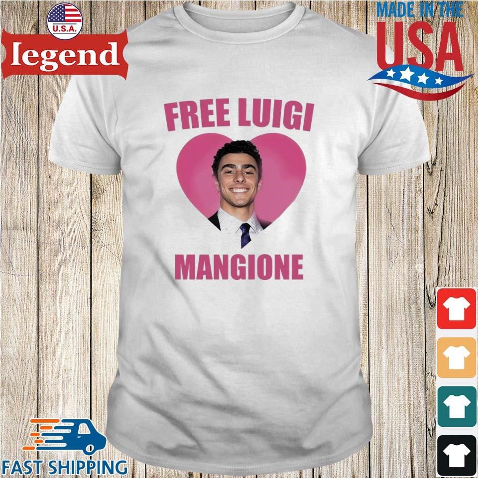 Free Luigi Mangione 2024 Shirt