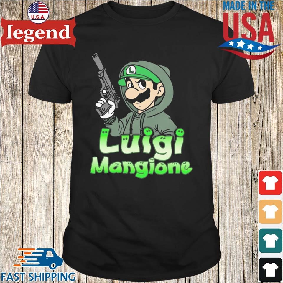 Free Luigi Mangione Mario Shirt