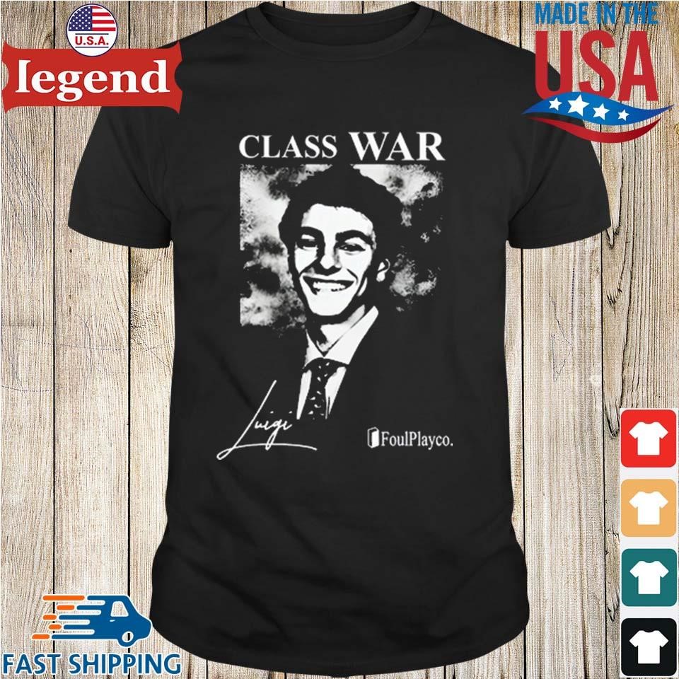 Fuck The Population Class War Luigi Shirt