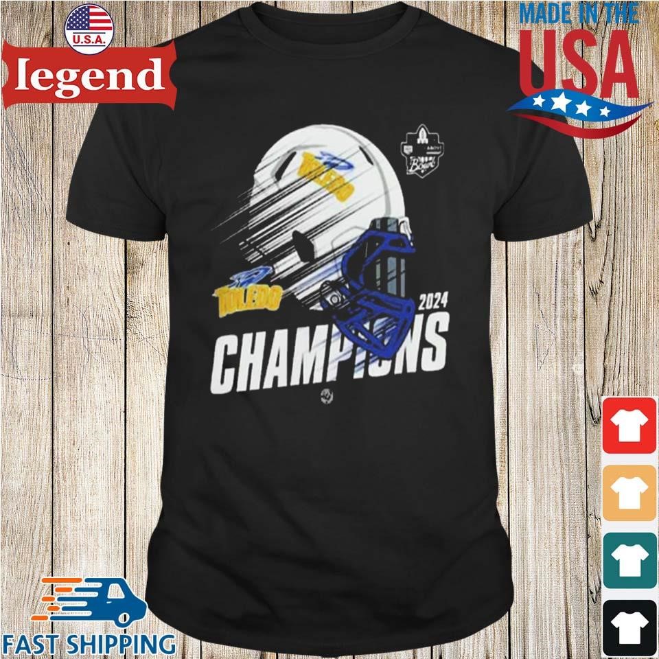 GameAbove Sports Bowl Game Toledo Rockets Football Champions Helmet 2024 Logo NCAAF Bowl Games 2024-2025 Shirt