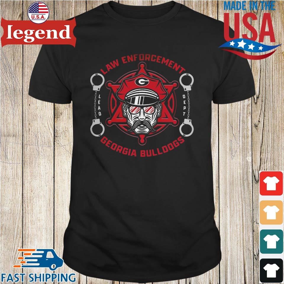 Georgia Bulldogs First Responders Law Enforcement Appreciation Shirt