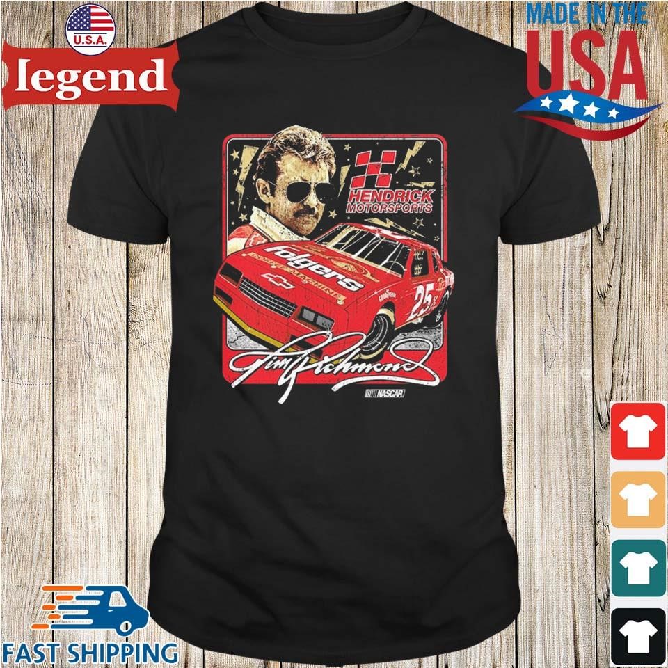 Hendrick Motorsports Team Collection Tim Richmond Folgers Car Tri-Blend Shirt