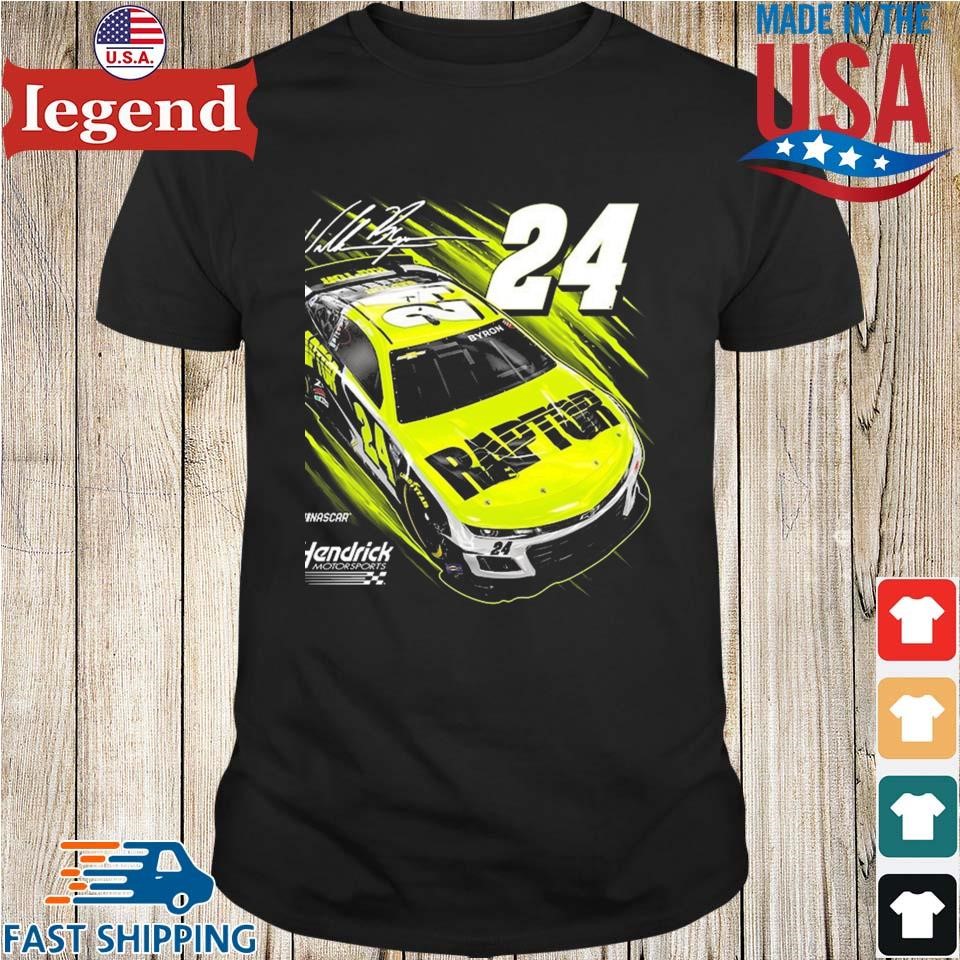 Hendrick Motorsports Team William Byron Car Signature 2025 Shirt