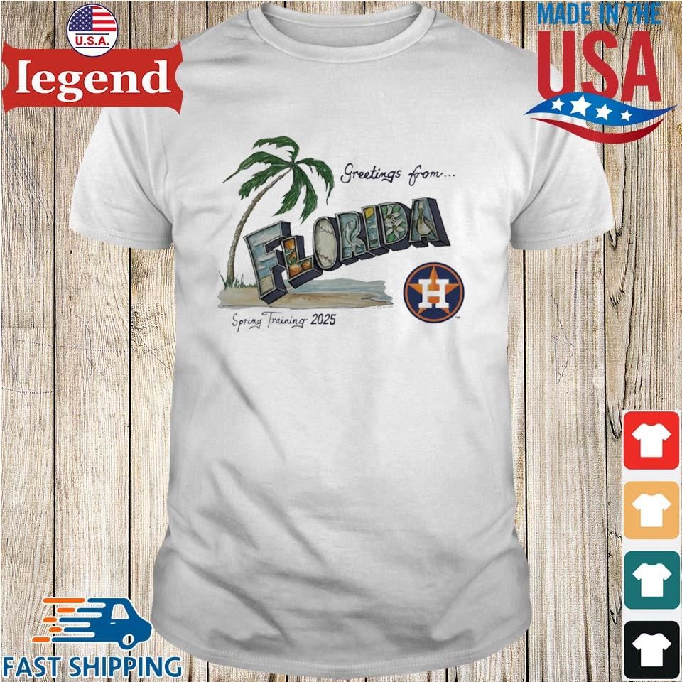 Houston Astros Greeting Florida Tiny Turnip Spring Training 2025 Shirt