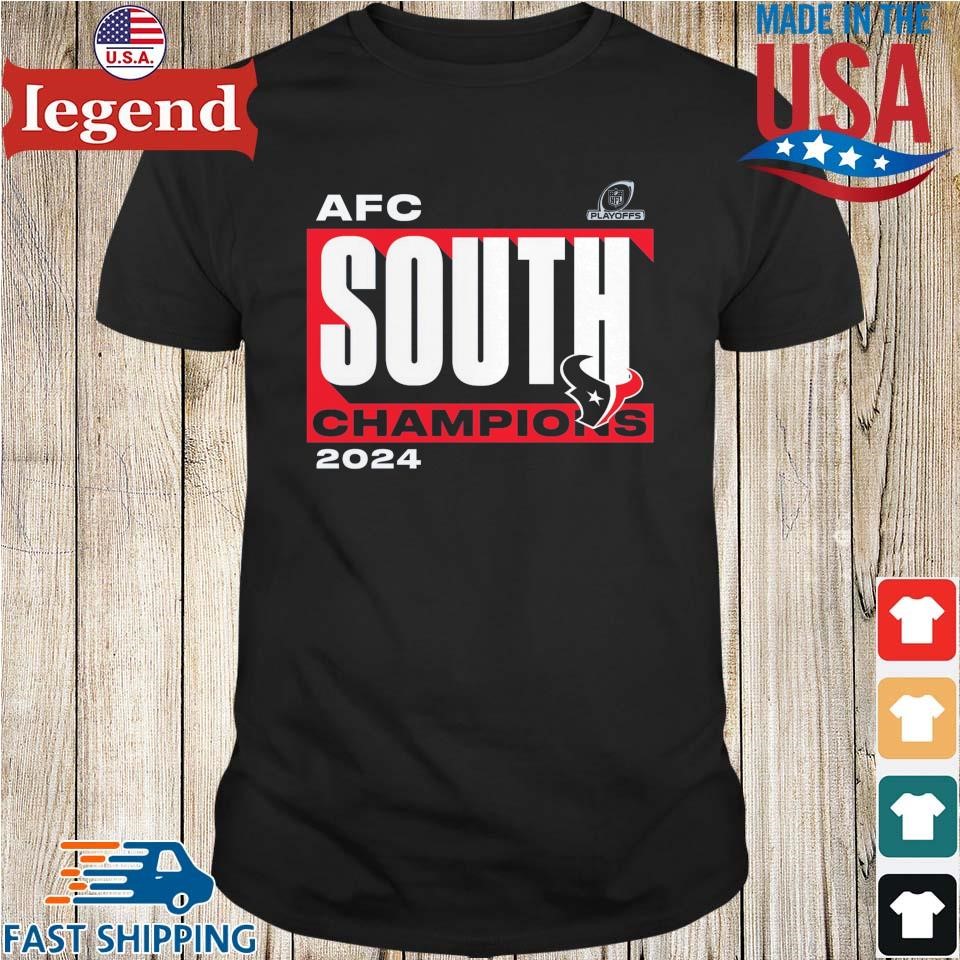 Houston Texans 2024 AFC South Division Champions Conquer Shirt