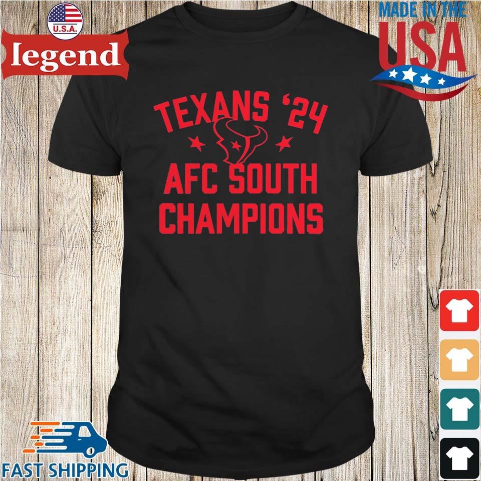 Houston Texans 2024 AFC South Division Champions Logo Shirt