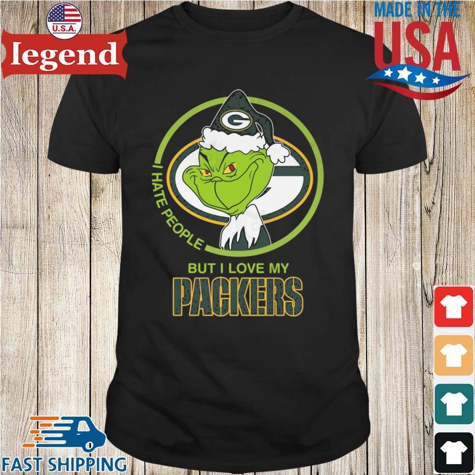 I Hate People But I Love My Green Bay Packers 2024 Shirt