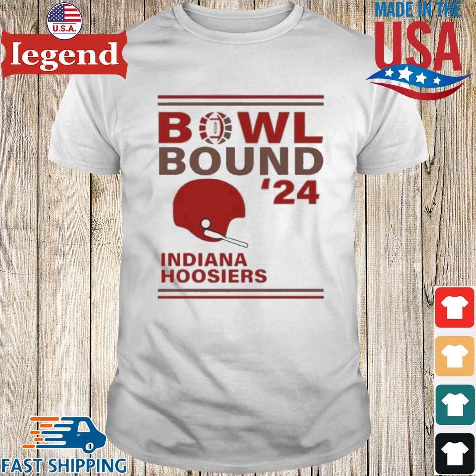 Indiana Hoosiers 2024 Bowl Bound Helmet Shirt