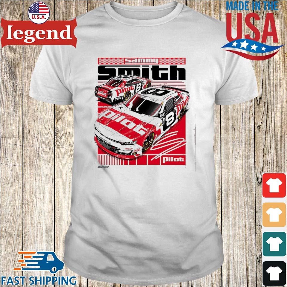 JR Motorsports Official Team Sammy Smith #8 Pilot Car T-shirt