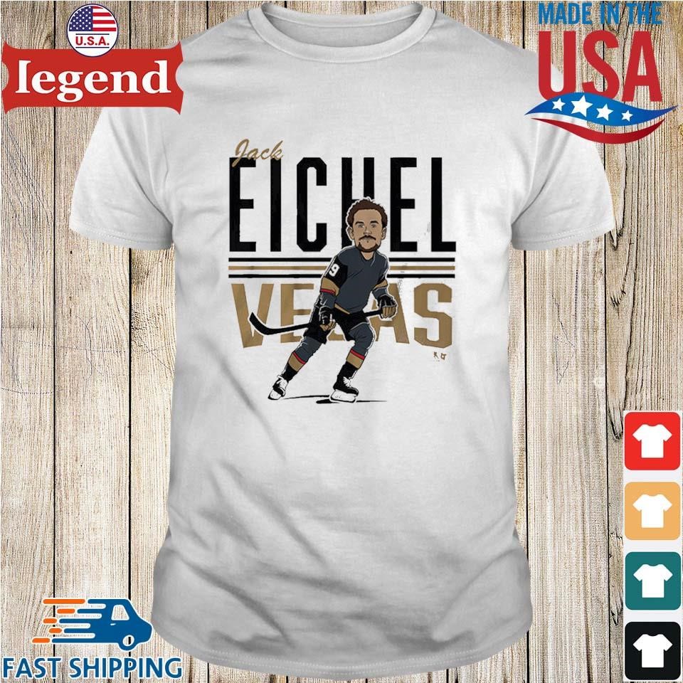 Jack Eichel Center Ice Caricature Shirt